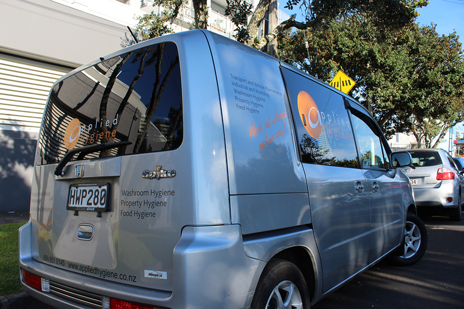 applied hygiene delivery vehicle